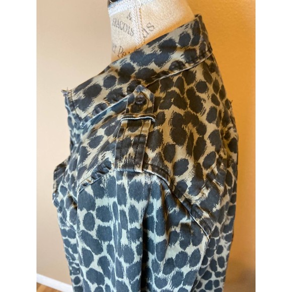 Banana Republic Women's Heavy Weight Dillon Button Down Shirt Size Small - Picture 4 of 7